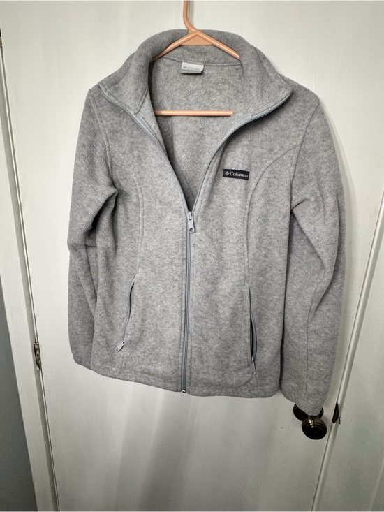 Columbia Jackets & Blazers - Columbia Gray Full-Zip Fleece Jacket